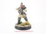 Post Apocalypse Miniature Zona Alfa Scavenger 440 Stargrave Five Parsecs Painted 28mm Kitbash