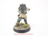 Post Apocalypse Miniature Zona Alfa Scavenger 440 Stargrave Five Parsecs Painted 28mm Kitbash