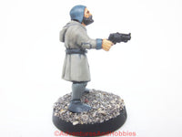 Science Fiction Miniature Armed Frontier Colonist 443 Stargrave Five Parsec 28mm Kitbash