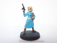 Call of Cthulhu Female Investigator Agent 445 Pulp Painted 28mm