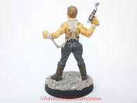Doc Savage Pulp Hero with Ray Gun 446 Pulp Painted Metal Miniature 32mm