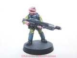 Science Fiction Miniature Stargrave Starship Security 453 Five Parsecs Kitbash Painted 28mm