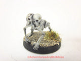 Fantasy Miniature Undead Skeleton Abomination 455 D&D Conversion 28mm Plastic