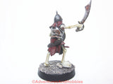 Fantasy Miniature Undead Skeleton Warrior 28mm 488 D&D Painted Plastic