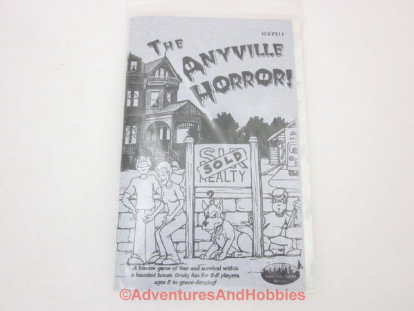 The Anyville Horror Board Game Inner City Games 7311 2-8 Players HYe
