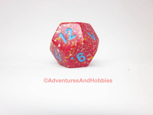 Chessex Speckled Getaway Dice D12 OOP 1990s D&D RPG