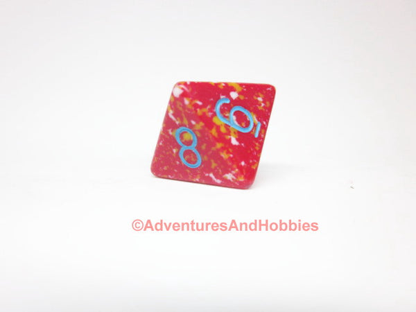 Chessex Speckled Getaway Dice D8 OOP 1990s D&D RPG
