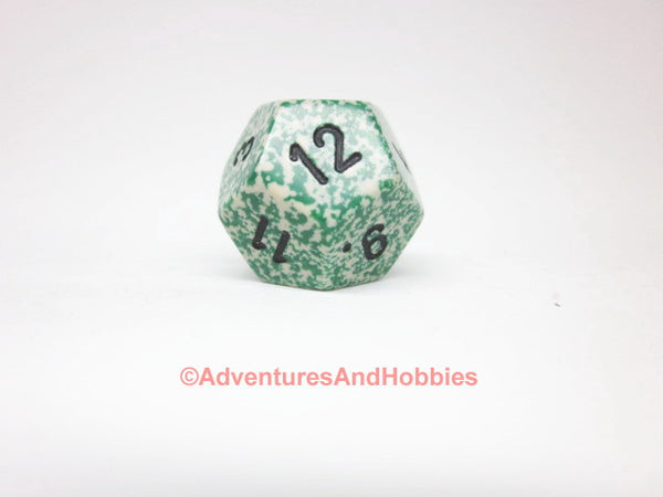 Chessex Speckled Loot Dice D12 OOP 1990s D&D RPG