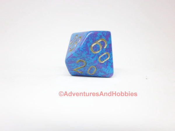 Chessex Speckled Tetra Dice 00 OOP 1999 Vintage D&D RPG