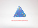 Chessex Speckled Tetra Dice D4 OOP 1999 Vintage D&D RPG