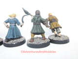 Village Mob Pitchforks Torches G501 Lot of 6 Horror Pulp Painted 28mm Kitbash