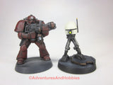 Science Fiction Miniature Robot Droid R139 Stargrave Five Parsecs Plastic Conversion Painted 28mm ©Adventures And Hobbies