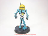 Science Fiction Miniature Robot Droid R140 Stargrave Five Parsecs Plastic Conversion Painted 28mm ©Adventures And Hobbies