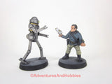 Science Fiction Miniature Robot Droid R144 Stargrave Five Parsecs Plastic Scratchbuild Painted 28mm
