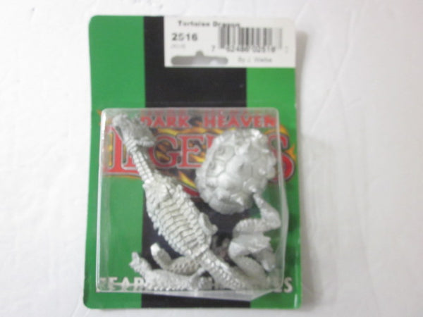 Reaper Fantasy Miniature Monster Tortoise Dragon 2516 On Card METAL 25mm