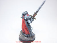 Fantasy Miniature Evil Paladin Knight With Greatsword 104 Painted D&D 28mm Metal
