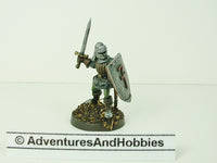 Fantasy Miniature D&D Knight Warrior Longsword 120 Painted