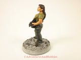 Miniature Post Apocalypse Survivor Female Soldier 131 Zombie Plague Painted