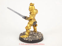 Miniature Knight with Two-Handed Sword 136 Painted Fantasy Figure 25mm D&D