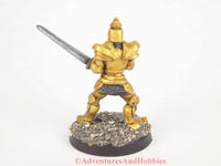 Miniature Knight with Two-Handed Sword 136 Painted Fantasy Figure 25mm D&D