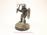 Fantasy Miniature Knight Warrior With Battleaxe 211 Painted D&D 25mm