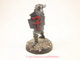 Fantasy Miniature Knight Warrior With Battleaxe 211 Painted D&D 25mm