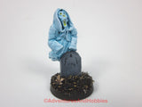 Halloween Horror Miniature Ghost Spirit Gravestone 212 D&D 25-28mm Painted