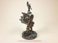 Fantasy Miniature Ice Orc Warrior D&D Frostgrave 235 25-28mm Metal Painted HR