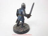 Miniature Knight with Sword 304 Painted Fantasy Figure 28mm D&D