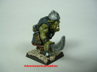 Fantasy Miniature D&D Orc Warrior Fighter 400 Painted Warhammer