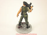 Miniature Post Apocalypse Survivor Soldier 403 Zombie Plague Painted