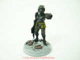 Miniature Post Apocalypse Survivor Soldier 404 Science Fiction Zombies Painted