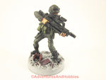 Miniature Post Apocalypse Soldier Sci Fi Trooper 415 Zombies Painted