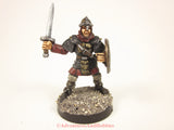Fantasy Miniature Knight Warrior With Longsword and Shield 423 Painted D&D 25mm