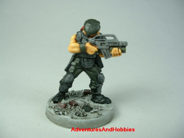 Miniature Post Apocalypse Survivor 424 Zombies Painted 40K