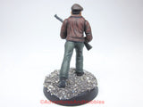 Miniature Pulp Henchman German Agent With Rifle 440 Plastic Painted 28mm
