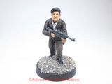 Miniature Pulp Henchman German Agent With SMG 442 Plastic Painted 28mm