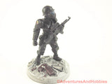 Miniature Post Apocalypse Soldier Sci Fi Trooper 450 Zombies Painted