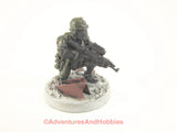 Miniature Post Apocalypse Soldier Sci Fi Trooper 456 Zombies Painted