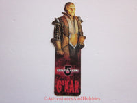 Babylon 5 Ambassador G'Kar Shaped Bookmark B5 1997 DR