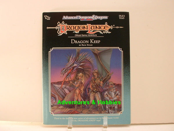 AD&D DragonLance Dragon Keep TSR 1989 OOP Dungeons Dragons D8DB
