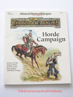 AD&D Forgotten Realms Horde Campaign Accessory FR12 TSR 9324 1991 DTm-D D&D