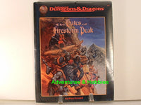 AD&D Gates of Firestorm Peak Sealed Shrinkwrap TSR 9533 D&D A