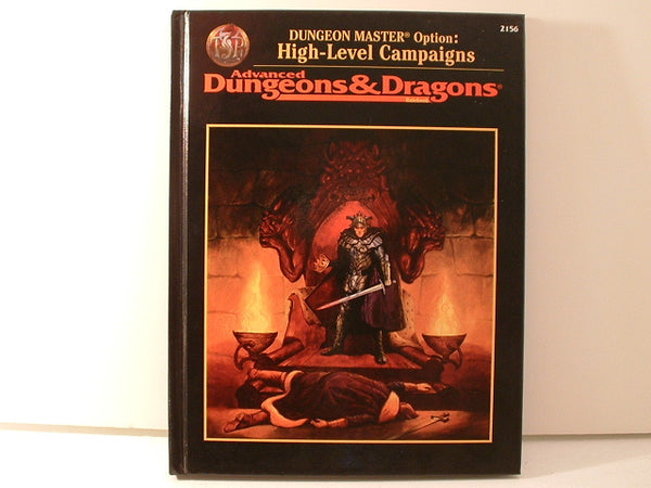 AD&D DM Option High-Level Campaigns Hardcover TSR D&D OOP AC