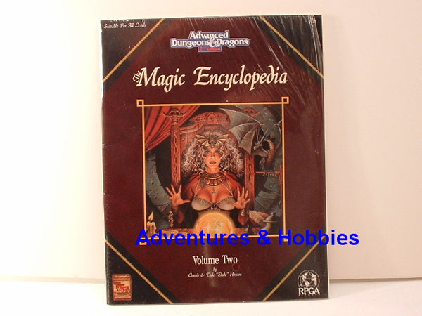 AD&D Magic Encyclopedia Volume Two TSR OOP New D&D A