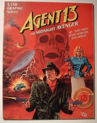 TSR Agent 13 Midnight Avenger Pulp Graphic Novel DC