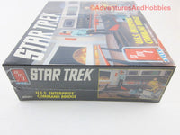 Star Trek USS Enterprise Command Bridge Model Kit Sealed AMT Ertl 6007 CN