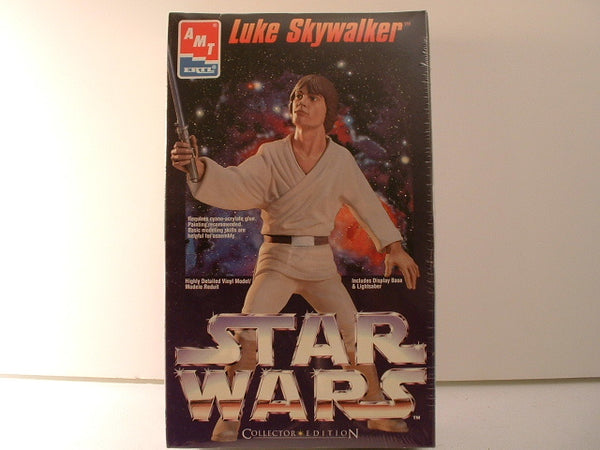 Star Wars Luke Skywalker Vinyl Model New OOP AMT Ertl 8783 GB