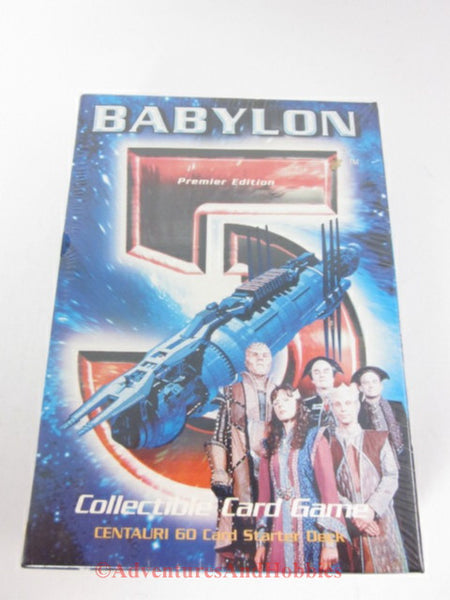 Babylon 5 Centauri Starter Deck Collectible Card Game Premier Edition SEALED B5 DQ