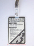 Babylon 5 Zathras Maintenance Permit Identification Card ID Badge Costume B5 1997 BQ
